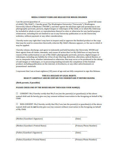 FREE 10 Minor Consent Form Templates In PDF MS Word Free Premium 