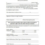 FREE 10 Minor Consent Form Templates In PDF MS Word Free Premium