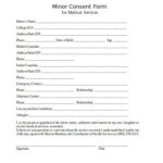 FREE 10 Minor Consent Form Templates In PDF MS Word Free Premium