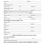 FREE 11 Emergency Contact Forms In PDF MS Word