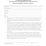 FREE 11 Sample Travel Consent Forms In PDF MS Word Excel