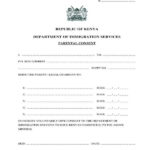 FREE 4 Passport Consent Forms In PDF