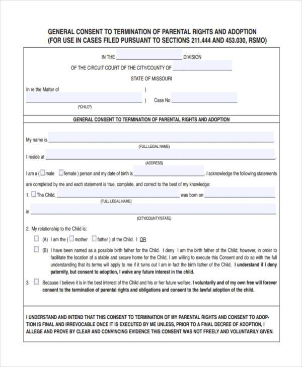 FREE 42 Consent Form Samples In PDF MS Word Excel