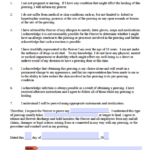 Free Body Piercing Consent Form For Adults And Minors PDF Word