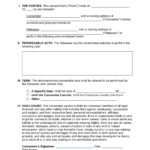 Free Consent Form Template Sample PDF Word EForms