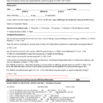 Free Flu Shot Influenza Vaccine Consent Form PDF Word EForms