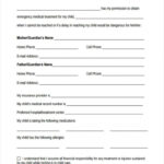 Free Free 8 Sample Emergency Consent Forms In Pdf Ms Word Babysitter