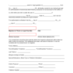 Free Minor Child Medical Consent Form Word PDF EForms