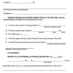 Free Tattoo Body Piercing Consent Forms Word PDF