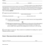 Georgia United States Parent Consent For Excusal From Iep Meeting