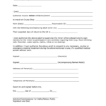 Letter Of Consent For Child To Travel With One Parent Sample Uk Fill