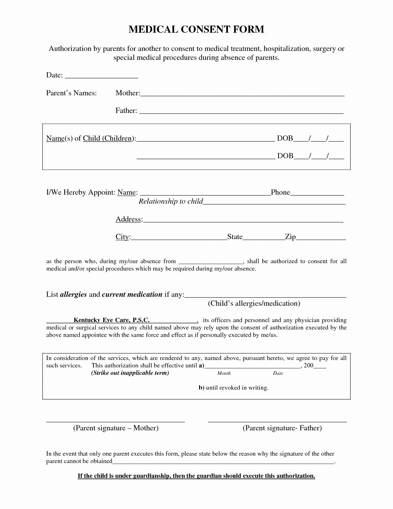 Medical Procedure Consent Form Template Awesome Medical Procedure 