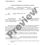 Mississippi Petition For Termination Of Parental Rights Printable