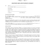 Missouri Doctor s Lien And Patient Consent Legal Forms And Business