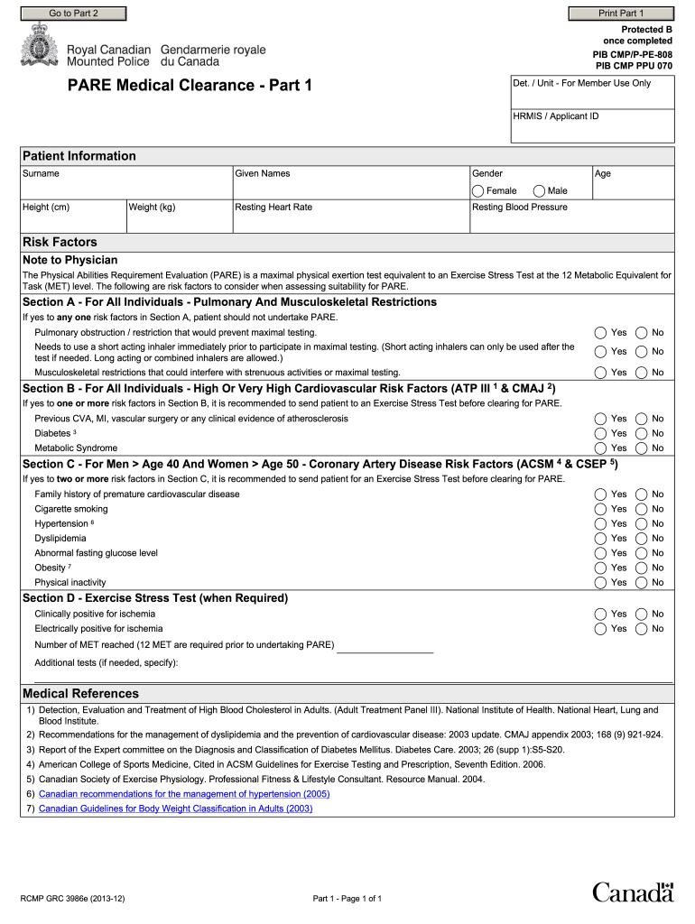 Pare Form Fill Online Printable Fillable Blank PdfFiller