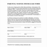 Parent Consent Forms Template Beautiful 10 Sample Parental Release