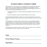 PATIENT HIPAA CONSENT FORM Remedy Weight Loss 2020 Fill And Sign