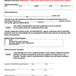Sample Urgent Care Against Medical Advice Form Ucaoa Fill Out And