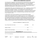 Vaccine Consent Form 2 Free Templates In PDF Word Excel Download