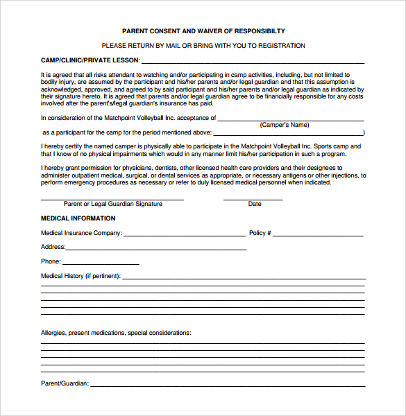 14 Medical Consent Form Templates Free Samples Examples Format 