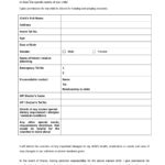 50 Printable Parental Consent Form Templates TemplateLab