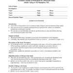 50 Printable Parental Consent Form Templates TemplateLab