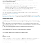 ACT Parental Consent Form Cdn Education Ne Gov Fill Out And Sign