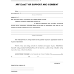 Affidavit Of Parental Consent For Marriage Philippines Pdf Fill