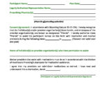 CM08 Medication Consent Form Wyoming Department Of Health