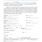 Customs Parental Consent Form 2023 Printable Consent Form 2022