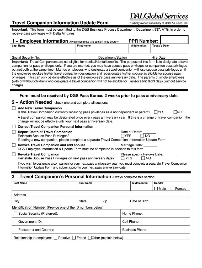 Dgs Travel Companion 2017 Fill Out Sign Online DocHub