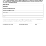 Fillable Online FREE 10 Sample Parent Consent Forms In PDFMS WordExcel
