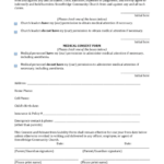 Fillable Parent Consent And Release Of Liability Form Printable Pdf