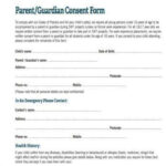 FREE 10 Parent Consent Form Samples In PDF MS Word Excel