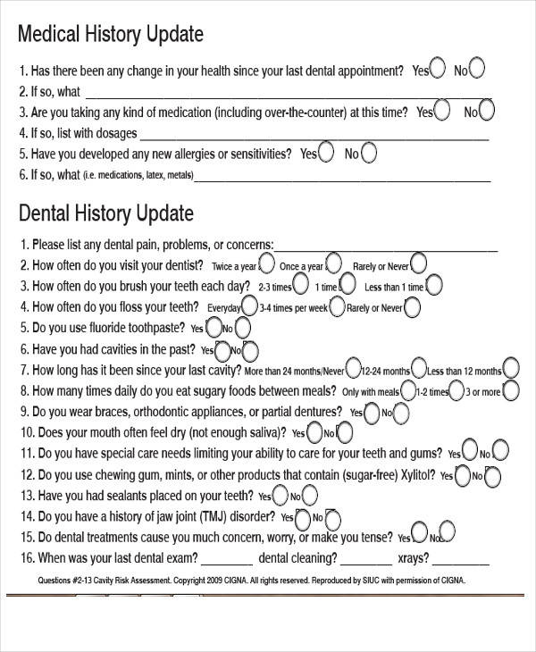 FREE 45 Medical Forms In PDF MS Word