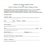 FREE 5 Sample Child Medical Consent Forms In PDF MS Word