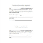 FREE 8 Generic Photo Release Forms In MS Word PDF