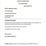 FREE 8 Research Consent Forms In PDF MS Word