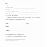 Free Child Travel Consent Form Template Pdf Of Consent Minor Child