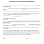 Free Field Trip Consent Form PDF EForms