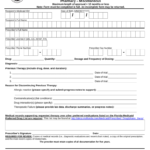 Free Florida Medicaid Prior Rx Authorization Form PDF EForms