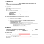 Free Minor Child Travel Consent Form Word PDF EForms