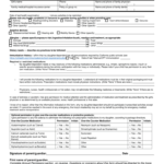Girl Scouts Girl Health History And Annual Permission Form Orange