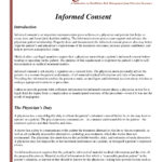 Medical Informed Consent Form Templates Free Printable