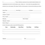 Medical Release Form Template Fill Out And Sign Printable PDF