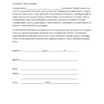 Medical Release Forms