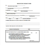 Medication Consent Form For Adults Florida 2023 Printable Consent