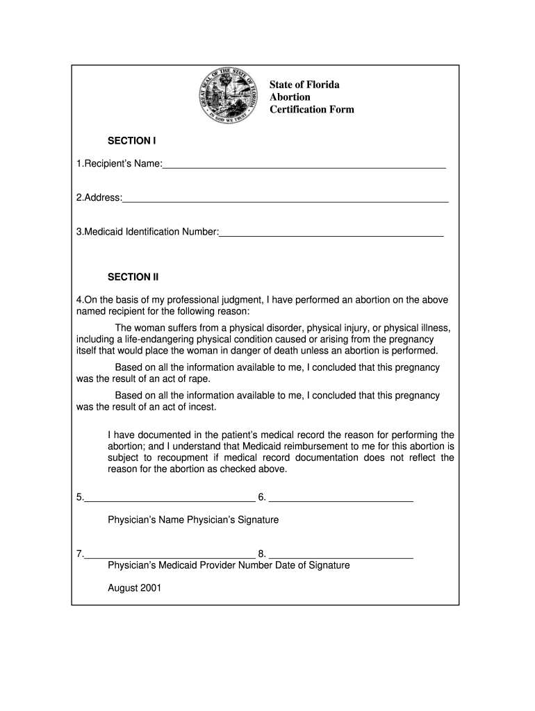 Michigan Abortion Consent Form Pdf Fill Online Printable Fillable 