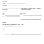 Minor Consent Ohio Department Of Public Safety Printable Pdf Download