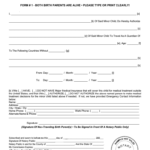 Notary Printable Child Travel Consent Form